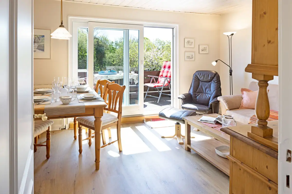 Ferienwohnung Sylt List Synni Wohnzimmer