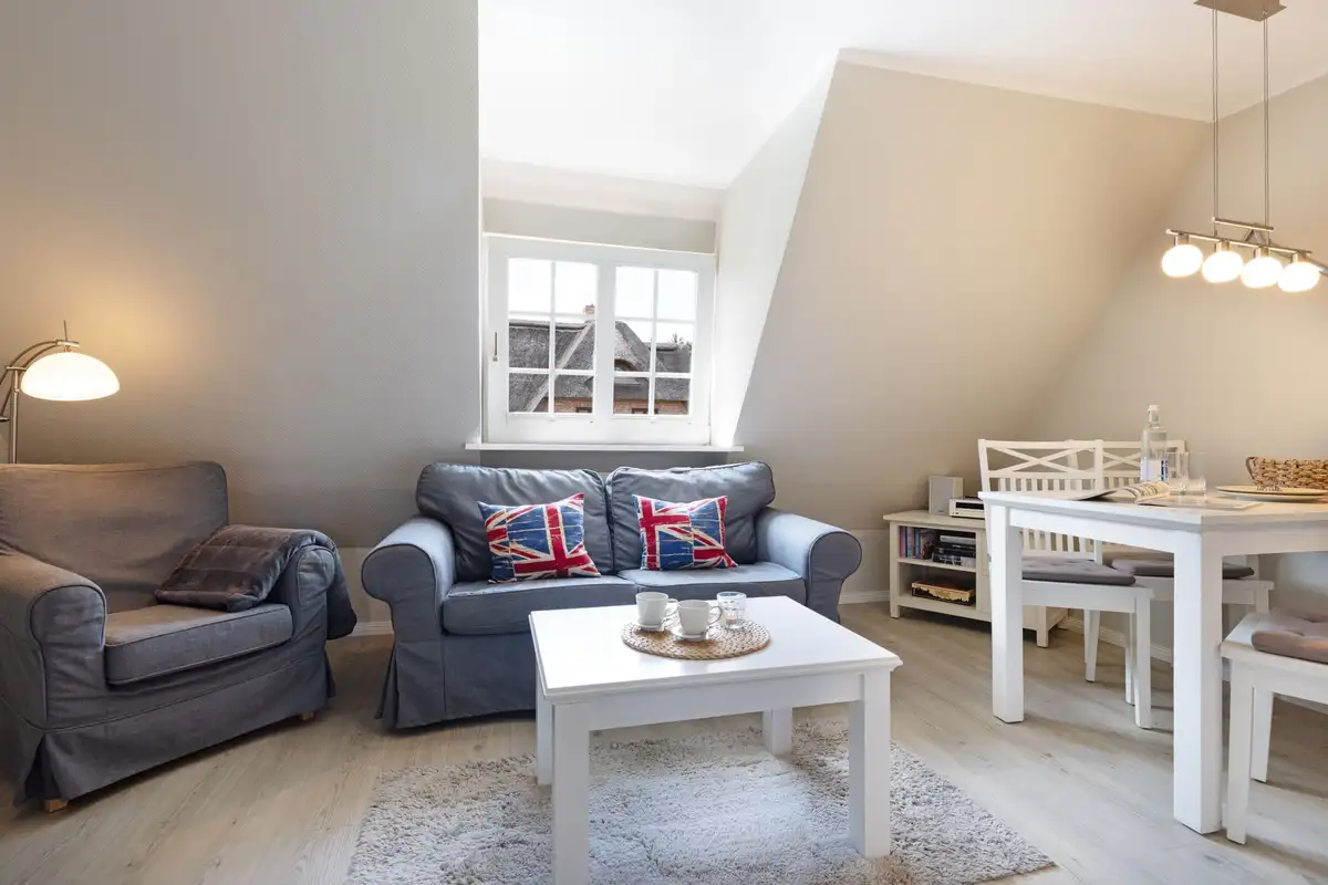 Ferienwohnung Sylt List Watt (Holte Hüüs) Wohnzimmer