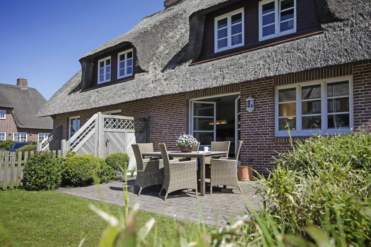 Ferienwohnung Sylt List Watt n Blick Terrasse