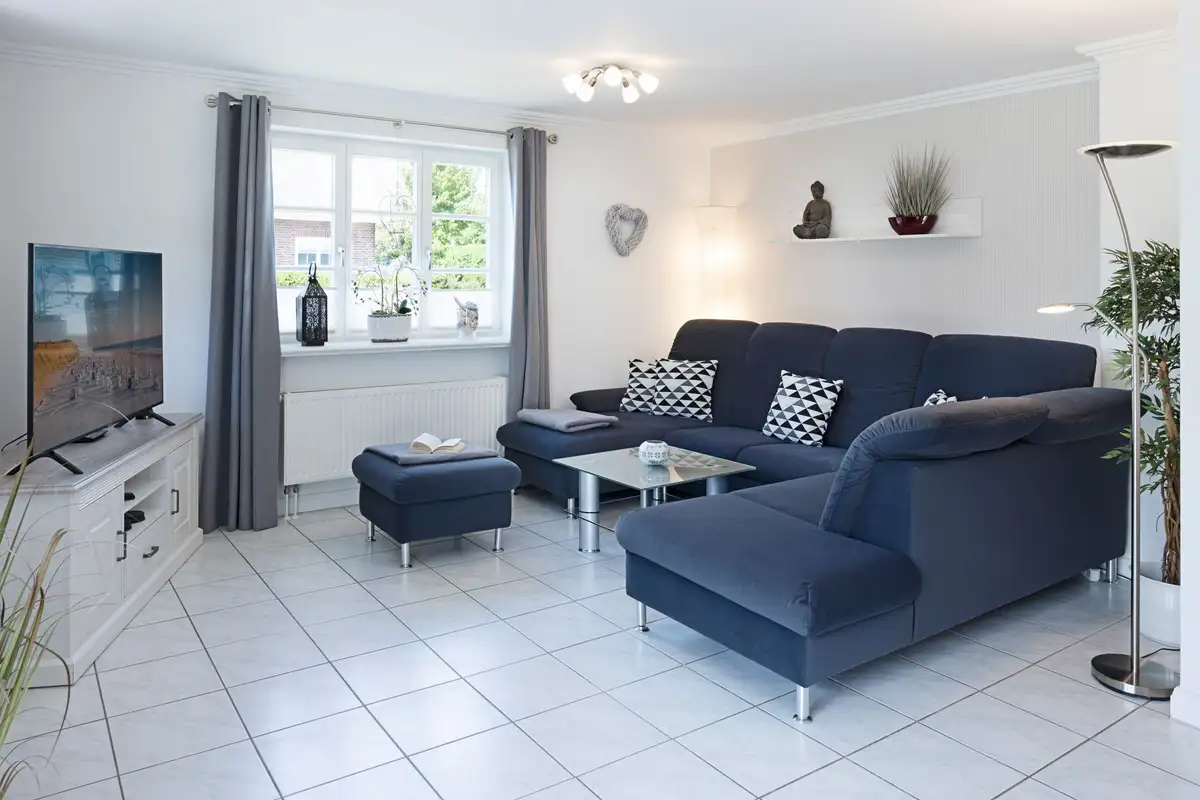 Ferienwohnung Sylt List Watt n Meer Wohnzimmer