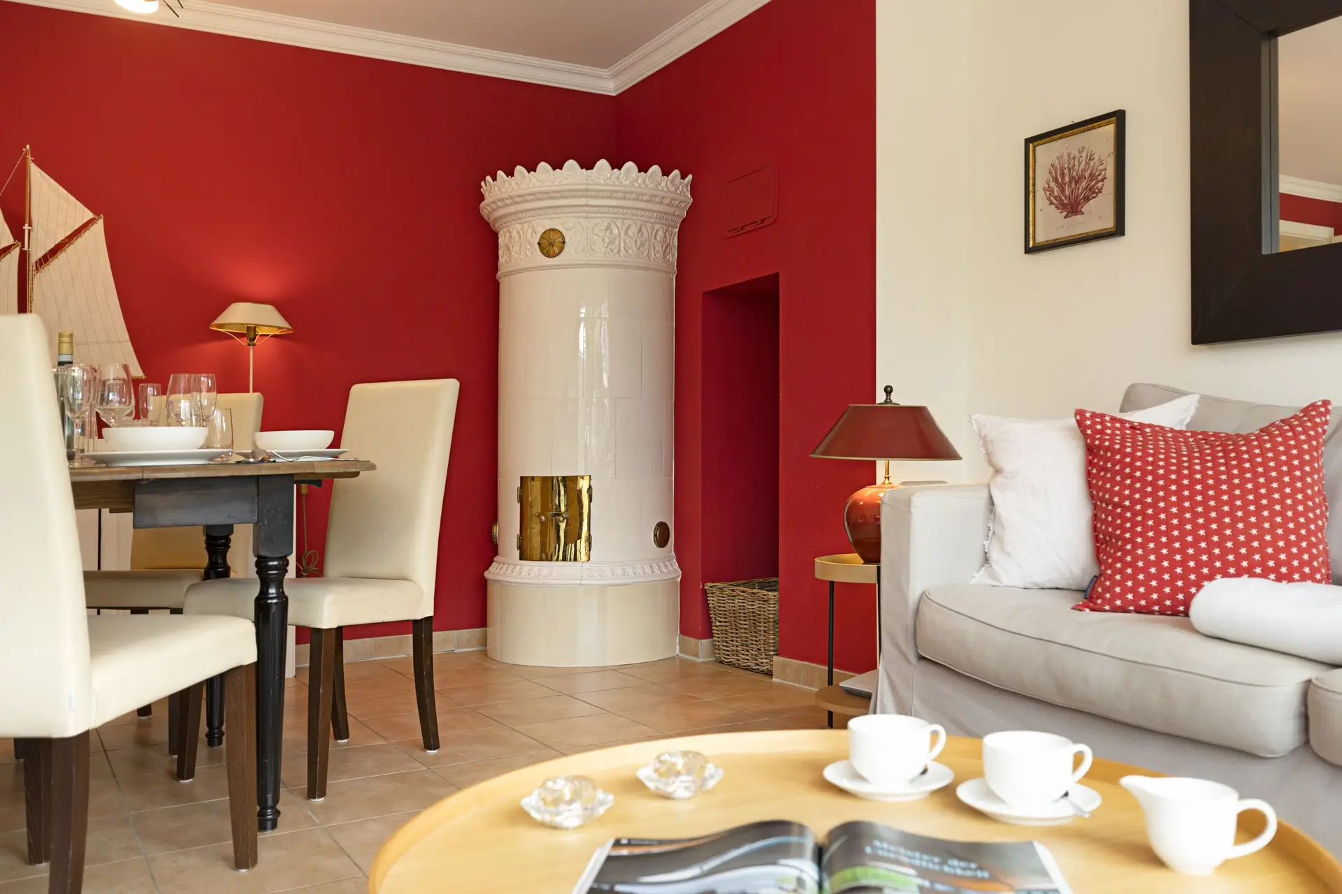 Ferienwohnung Sylt List Haus Bowies Loft Kamin