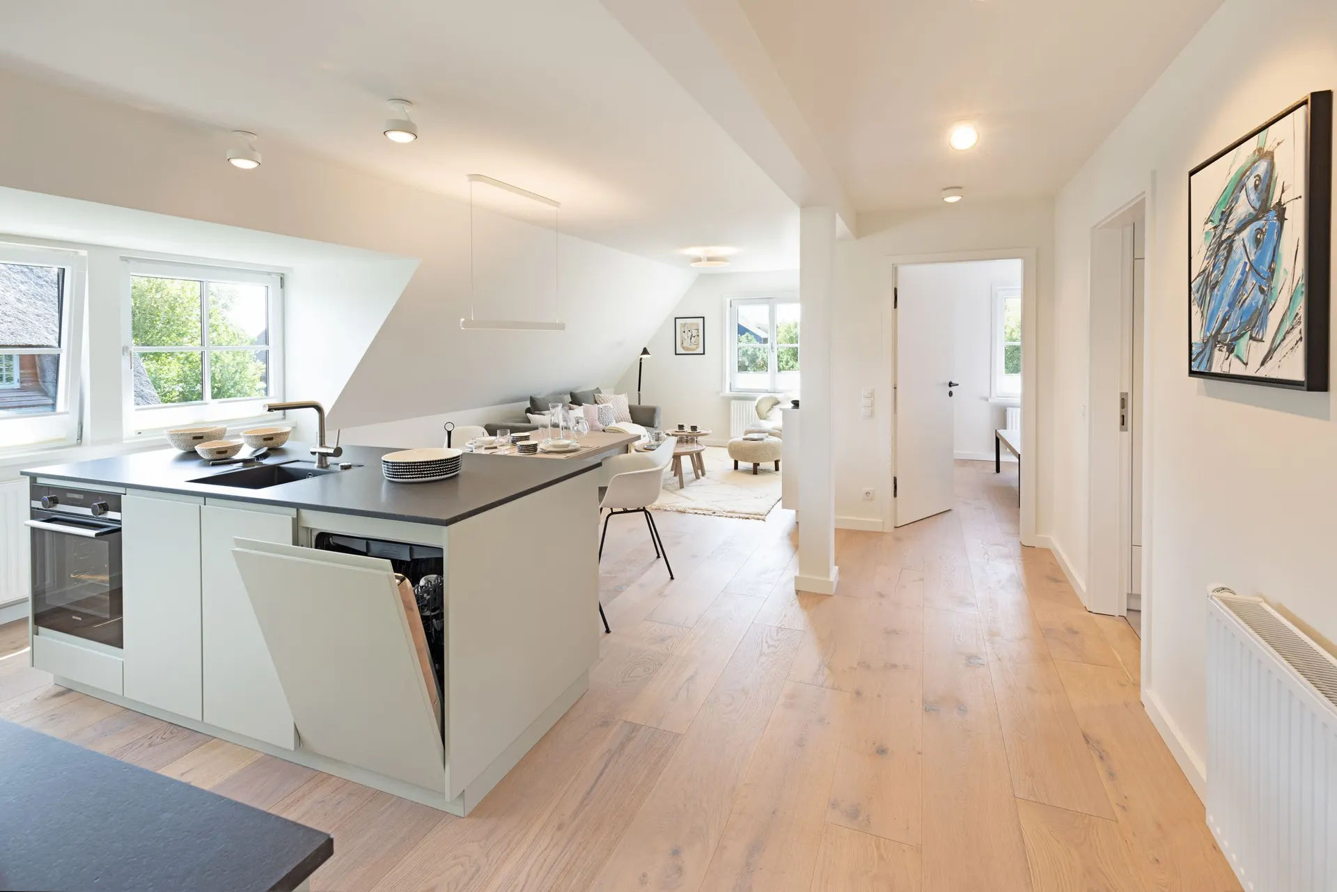 Ferienwohnung Sylt List An Den Deichwiesen Küche