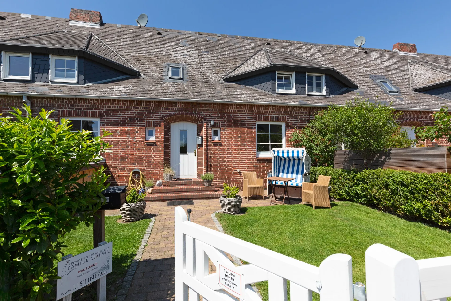 Ferienwohnung Sylt List Haus Amur Hauptansicht