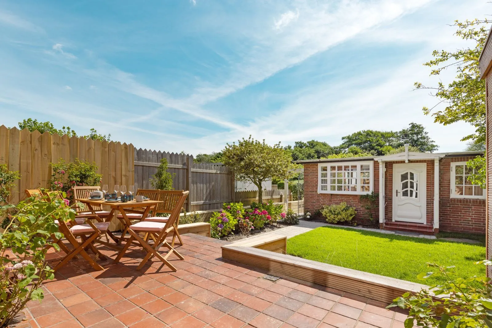 Ferienwohnung Sylt List Haus Buhne 44 Terrasse