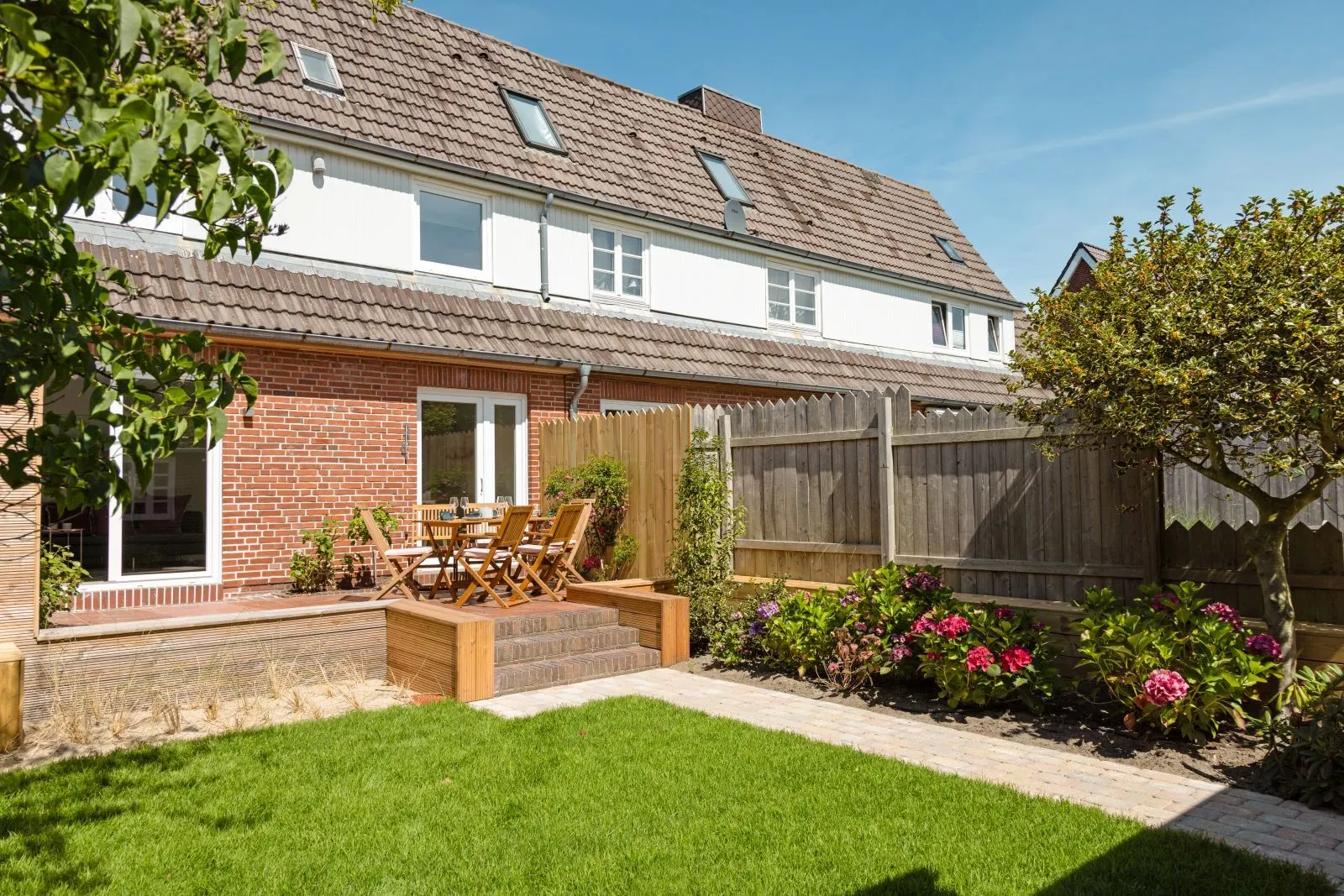 Ferienwohnung Sylt List Haus Buhne 44 Terrasse