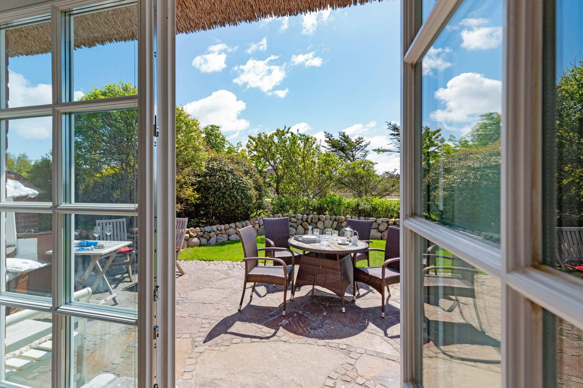 Ferienwohnung Sylt List Haus Dünenmeer Terrasse