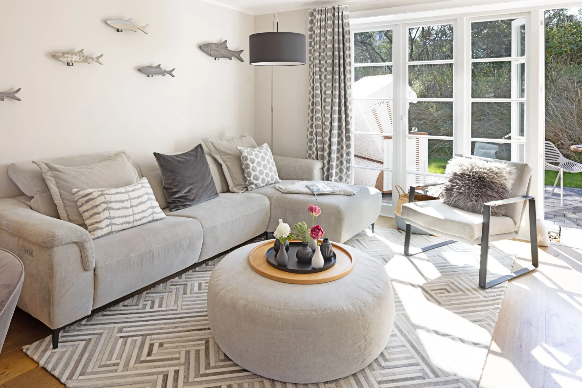 Ferienwohnung Sylt List Haus Lister Brise Wohnzimmer