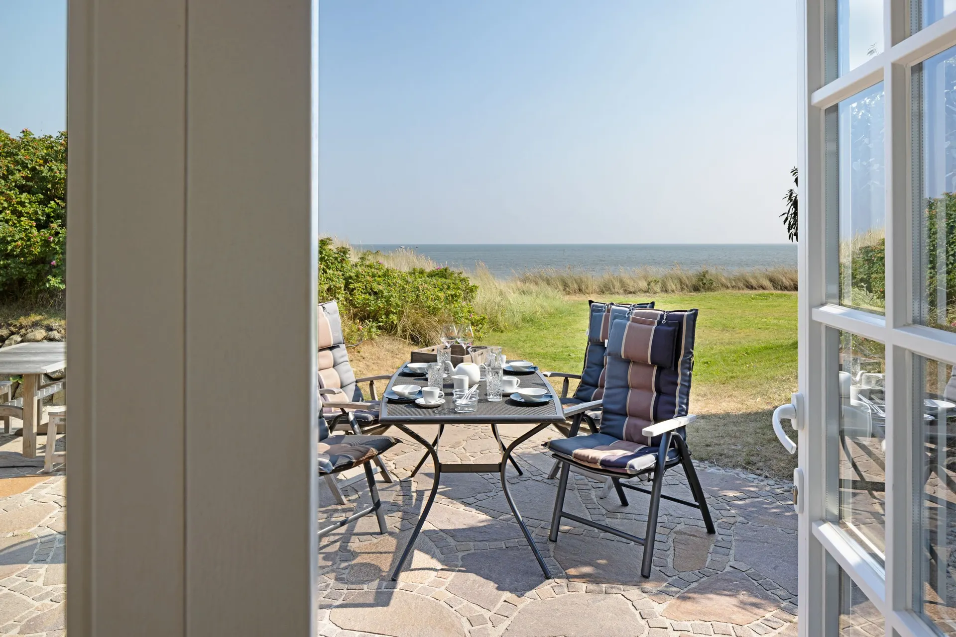 Ferienwohnung Sylt List Haus Syltbeach Terrasse