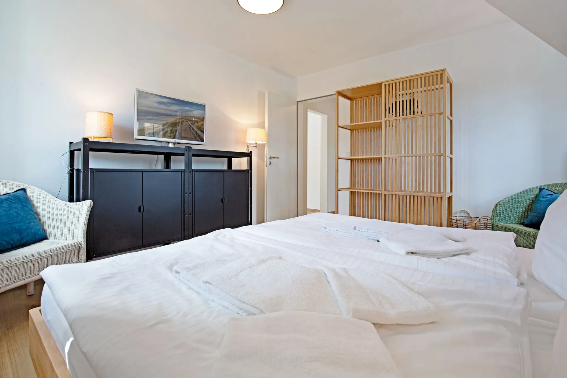 Ferienwohnung Sylt List Itüüs Ellenbogen Schlafzimmer