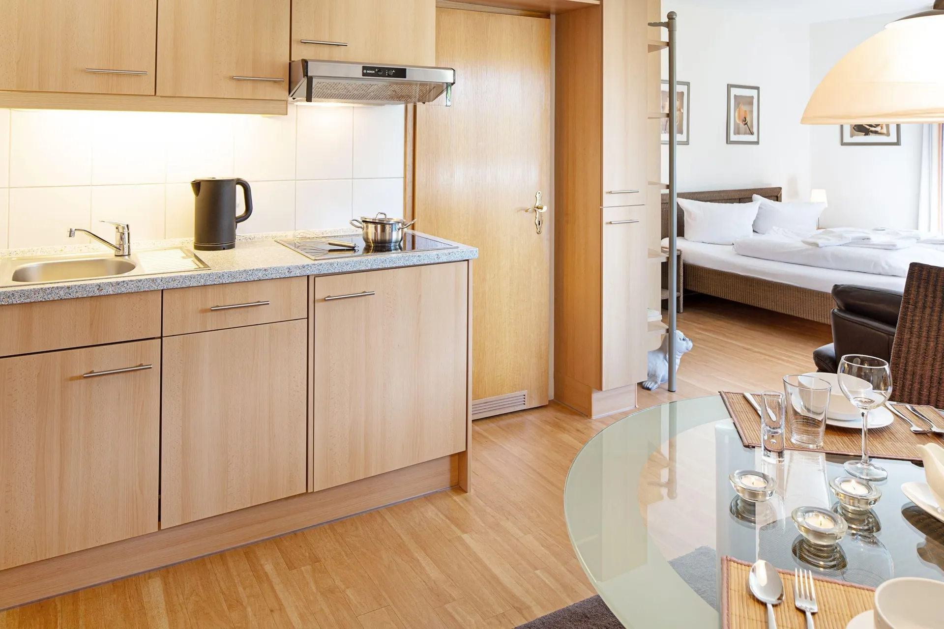 Ferienwohnung Sylt List Koje Küche