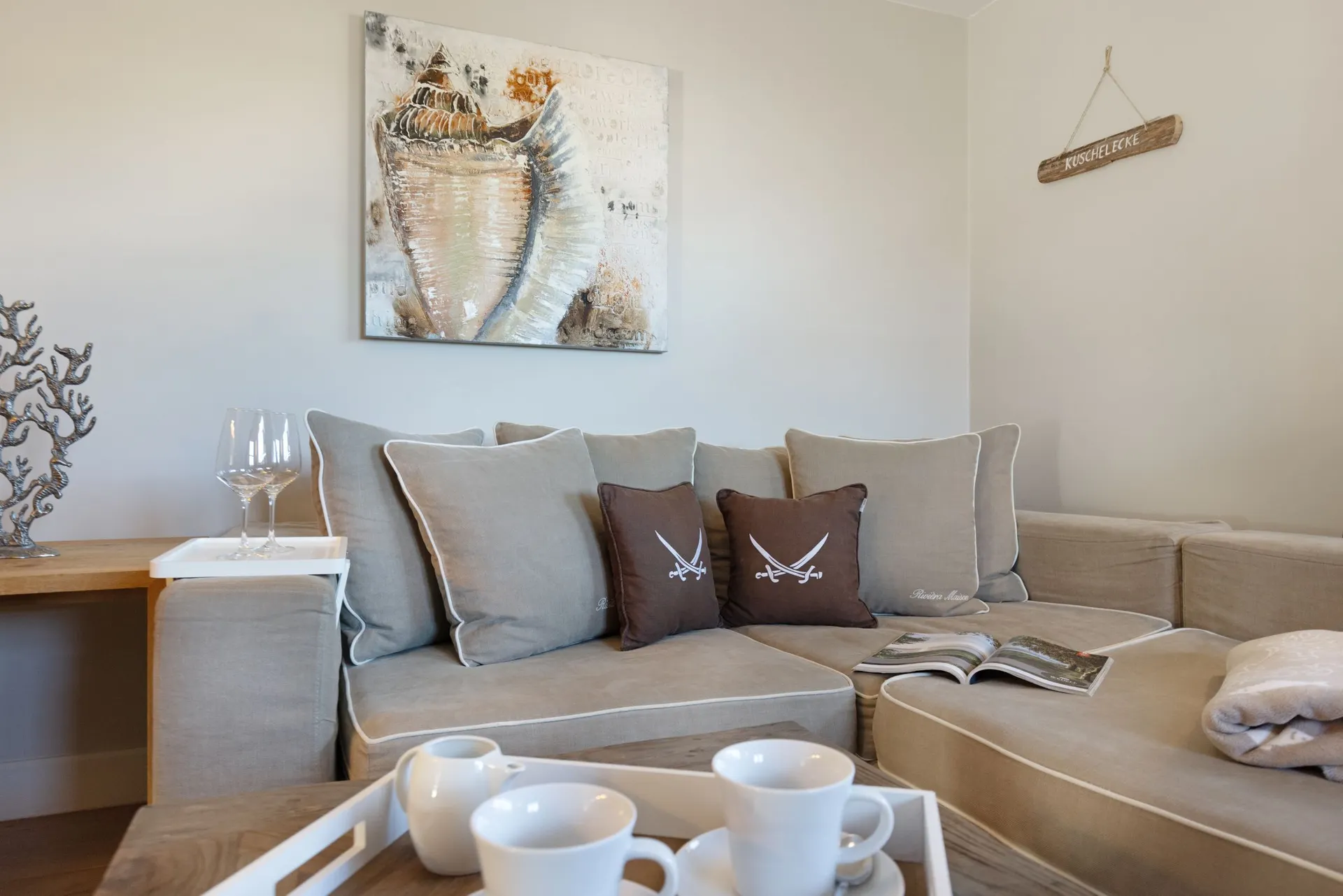 Ferienwohnung Sylt List Lister Eck 1 Wohnzimmer