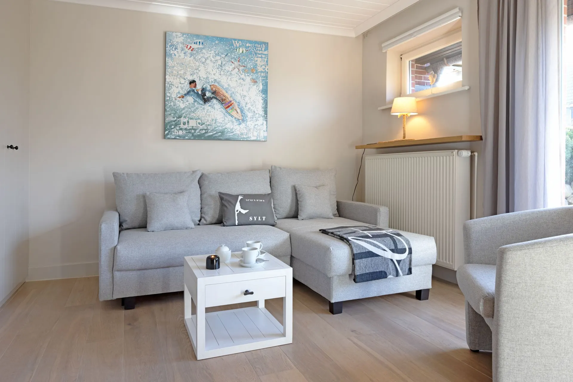 Ferienwohnung Sylt List Lister Eck 2 Wohnzimmer