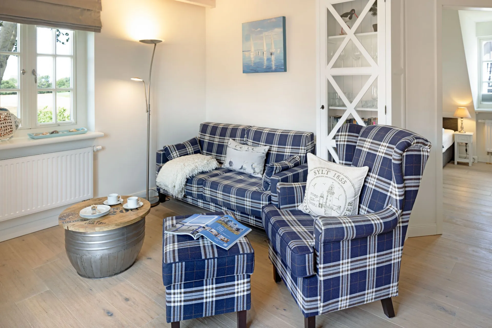 Ferienwohnung Sylt List Lister Kaiser Wohnzimmer