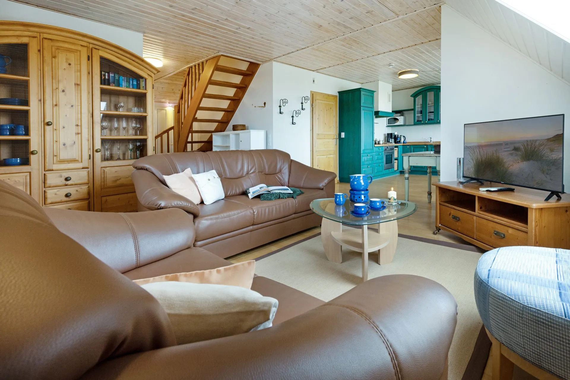 Ferienwohnung Sylt List Weitblick Wohnzimmer